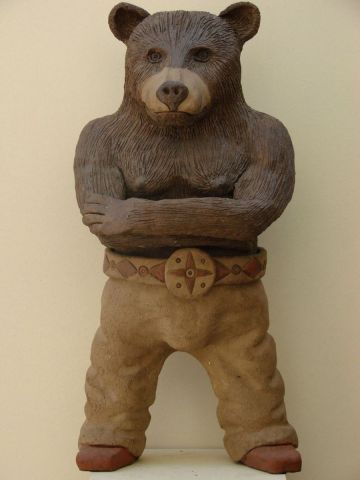 L'Ours Arthur - Sculpture - Guillaume Chaye