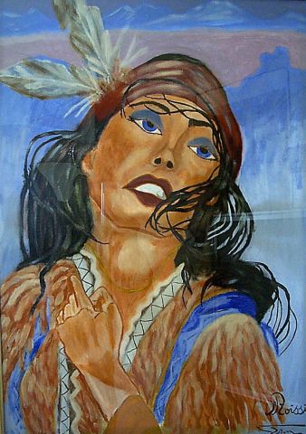 L'artiste larnaka - indienne