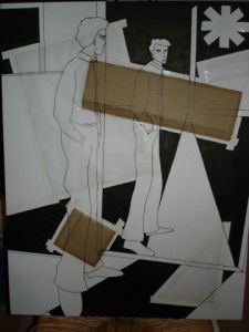 Voir cette oeuvre de ogotai: Representation Egon Schiele Atelier Vienne