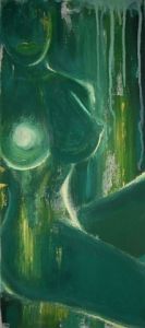 Voir cette oeuvre de Anne Mothe: Femme verte  