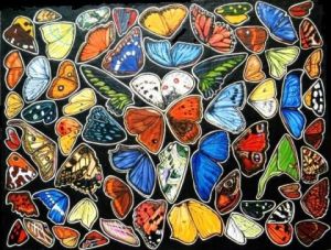 Voir le détail de cette oeuvre: Papillons