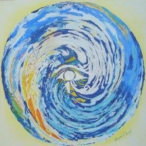 la creation du mon de sous l'eoil d'Horus - Peinture - Princesse d'Isangel