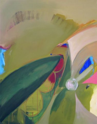 L'artiste dorothee sadowski - Fleur verte