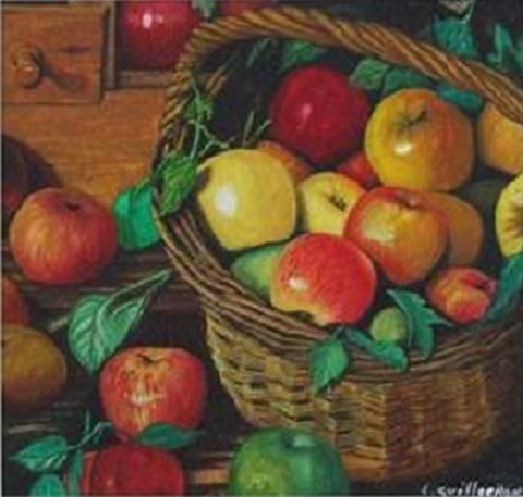 L'artiste Loulou de Castel - Les Pommes