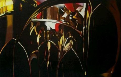 Le purgatoire - Peinture - Andre PONCE