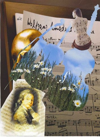 Concerto pour Mozart - Collage - nath