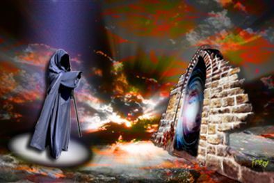 CoTE OBSCURE - Art numerique - hasard85