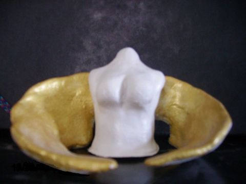 ange d'or - Sculpture - moria