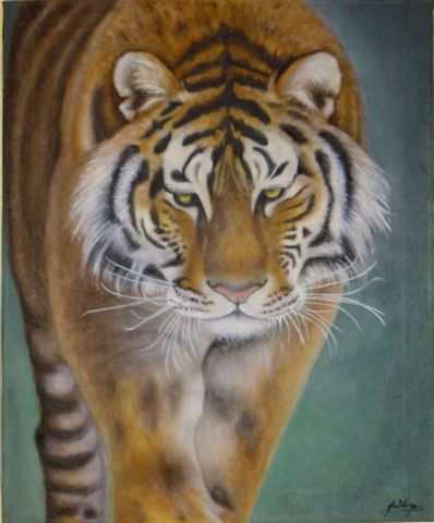 L'artiste Frederique - Le tigre