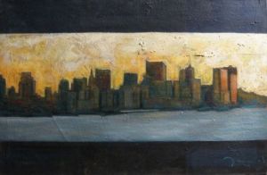 Peinture de stephane janiak: new york 2006