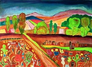 Voir cette oeuvre de Anne NACHIN: le chemin des collines
