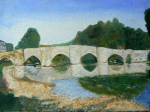 Voir le détail de cette oeuvre: Le pont de Saint Savin