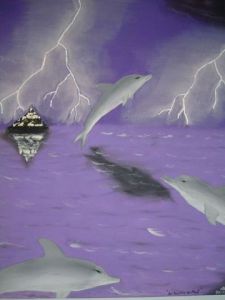 Voir cette oeuvre de mathias blaizot: les dauphins du mont
