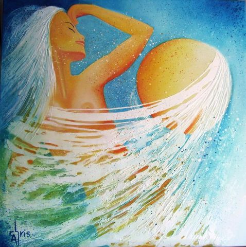 Lien Sacre - Peinture - CHRIS