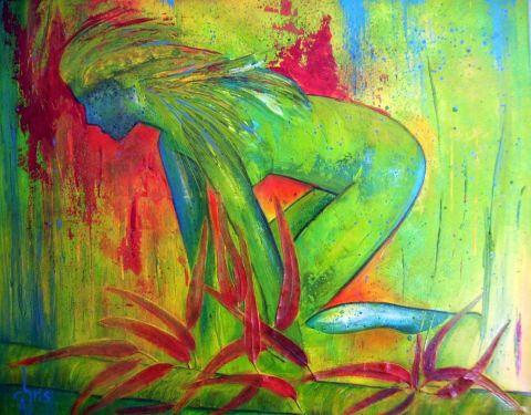 Symbiose - Peinture - CHRIS