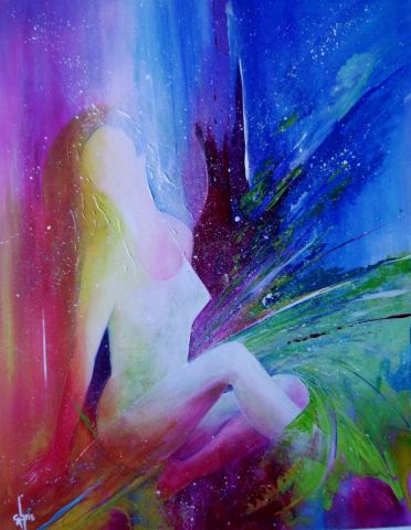 Emergence - Peinture - CHRIS