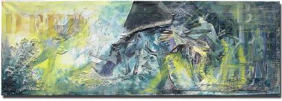 Deep Blue - Peinture - Anouk