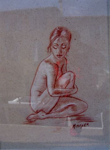 Meditation - Peinture - Monique Meyer