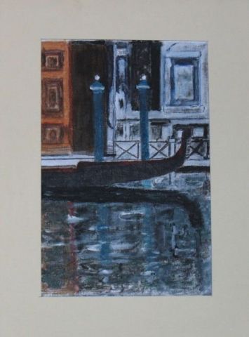 L'artiste maisonblanche - reflet sur le canal