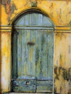 Voir cette oeuvre de Edmee Joly: porte a Seguret