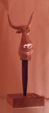 L'artiste michka - Tete de minotaure