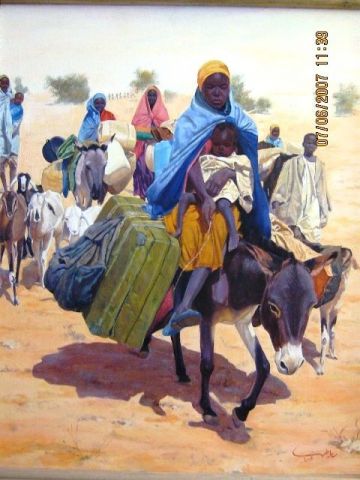 L'artiste riad riad - nomades