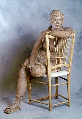 Delphine I - Sculpture - Elisabeth Bonvalot