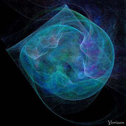 Earth 001 - Art numerique - Yorizen