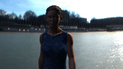 Jessi a Paris - Art numerique - Cactus42
