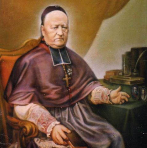 portrait d'un eclesiastique - Peinture - Bruno Villette