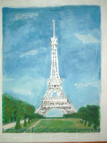 L'artiste florence - La tour Eiffel