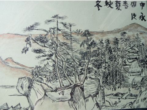 Paysage Japonais Dessin » Paysage Japonais Dessin »