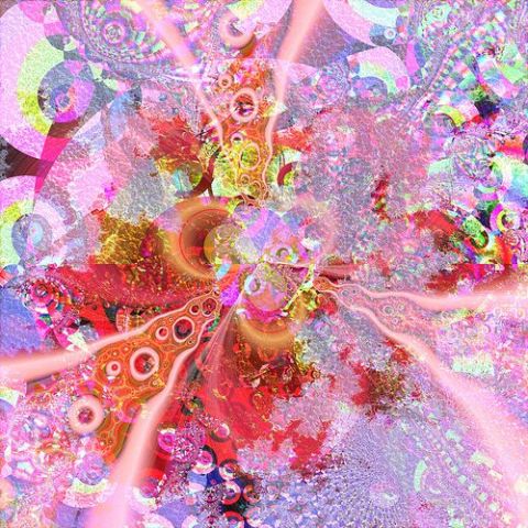 pink fractals - Art numerique - ch_p