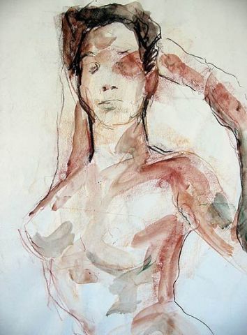 Croquis 03 - Peinture - Karine Lemoine
