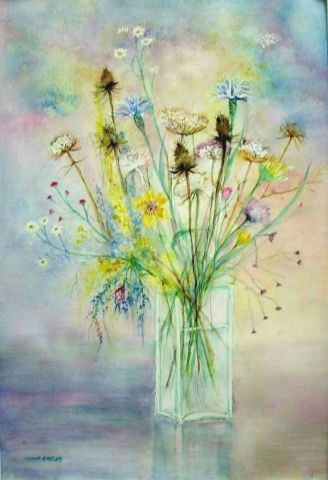 Fleurs sauvage - Peinture - IANINA LAGODA