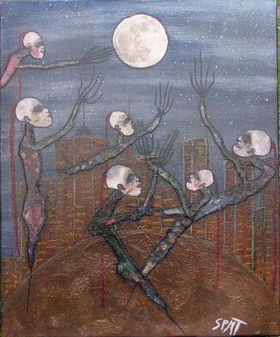 L'artiste stephanie lemesle - lunaires
