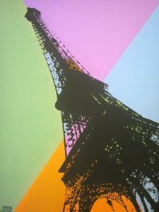 Peinture de PATRICK CHAILLIEY: Tour Eiffel