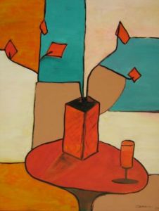 Voir cette oeuvre de Christian Anterion: Vase et Fleur