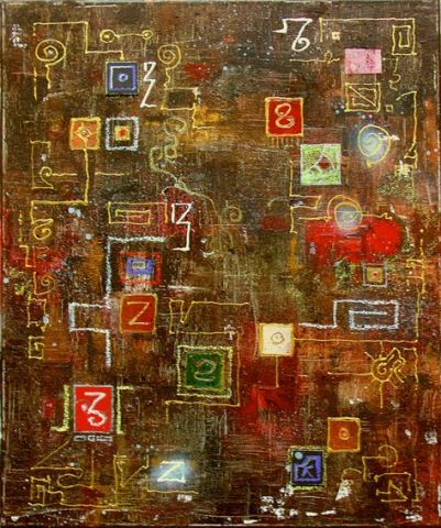 Abstract 2 - Peinture - FRANCIS KELLER