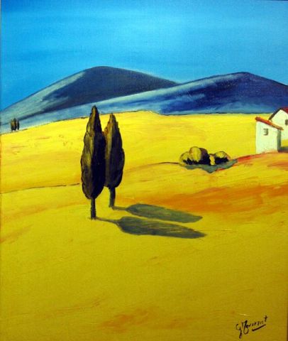 L'artiste Georges Mournet - solitude