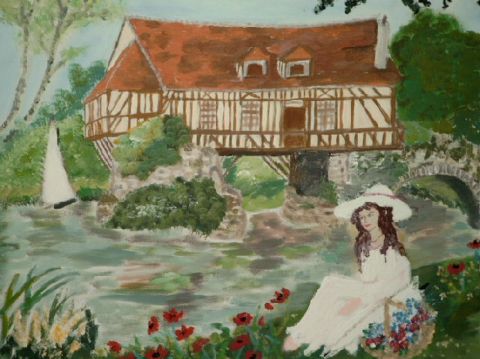 L'artiste florence - Le Vieux Moulin de Vernon