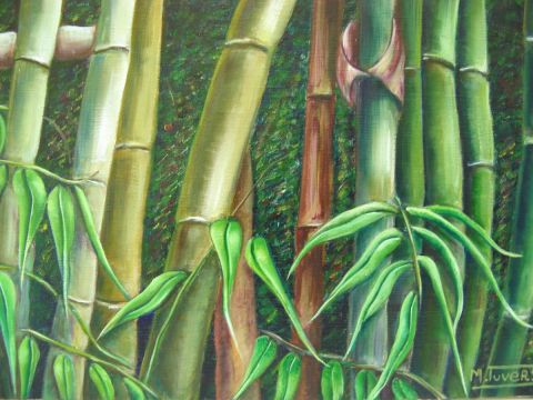 Couleur Bambous - Peinture - Michele DUVERS