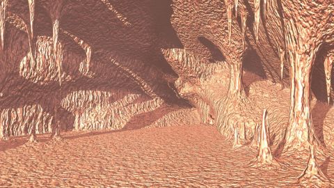 Caverne - Art numerique - Cactus42