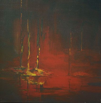 L'ile rouge - Peinture - Marcel LOUARGANT