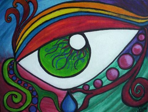 The Eye - Peinture - Sabrina Cornay