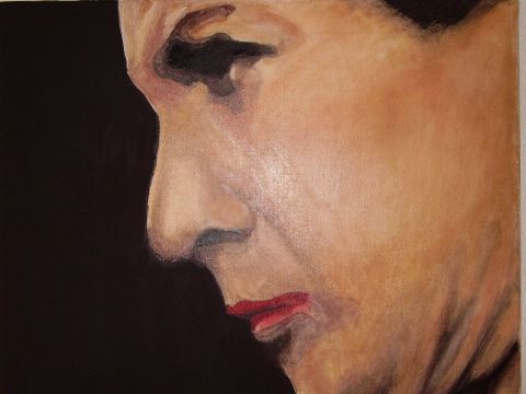portrait flamenco - Peinture - marie belembert