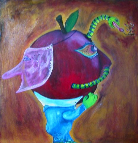 L'artiste christophe redregoo - le fruit defendu