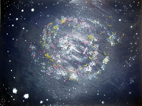 galaxie 1 - Peinture - artmulti