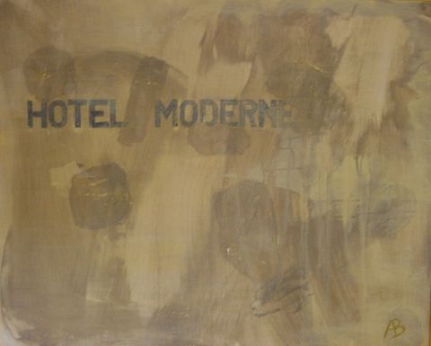 L'artiste Alain Bouthier - Hotel Moderne 1