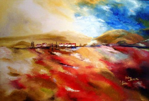 Au Loin l'Horizon - Peinture - Irene Malevic